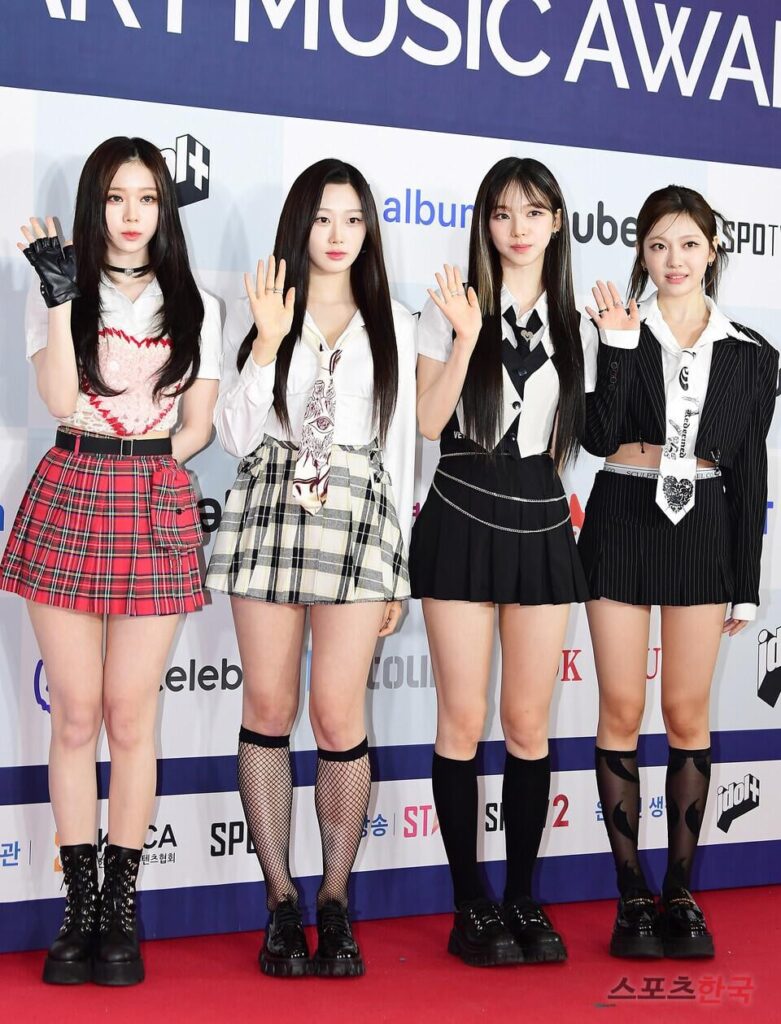 230218 [Photos] aespa at Circle Chart Music Awards 2022 (Red Carpet)