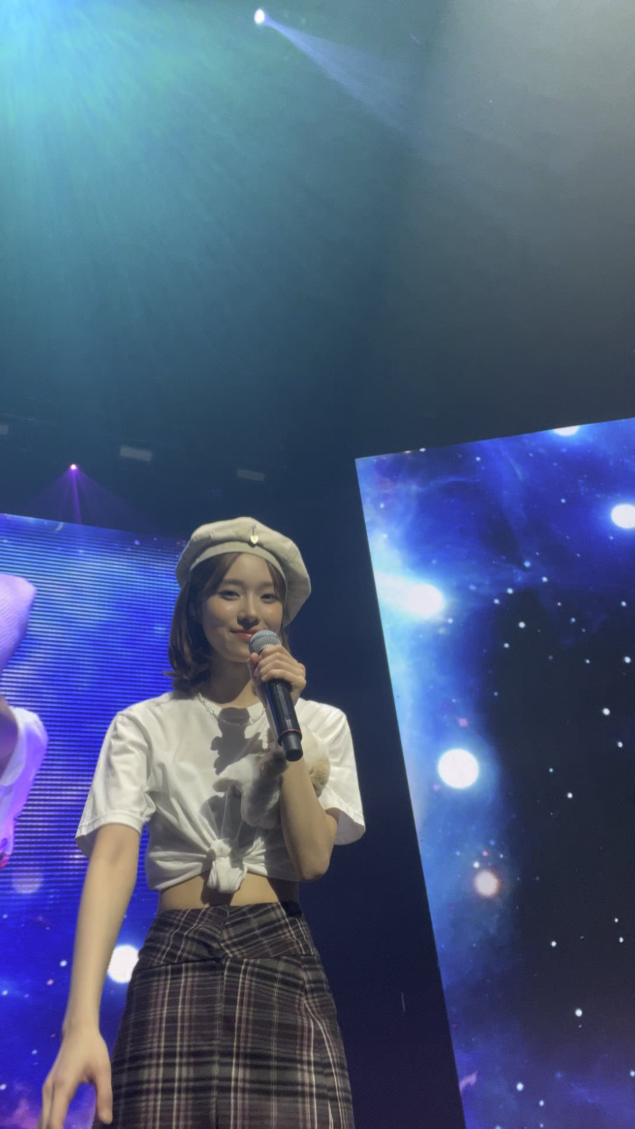 Winter took selfie with my phone!!