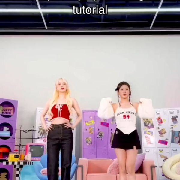 230509 aespa TikTok Update with Karina and Ningning