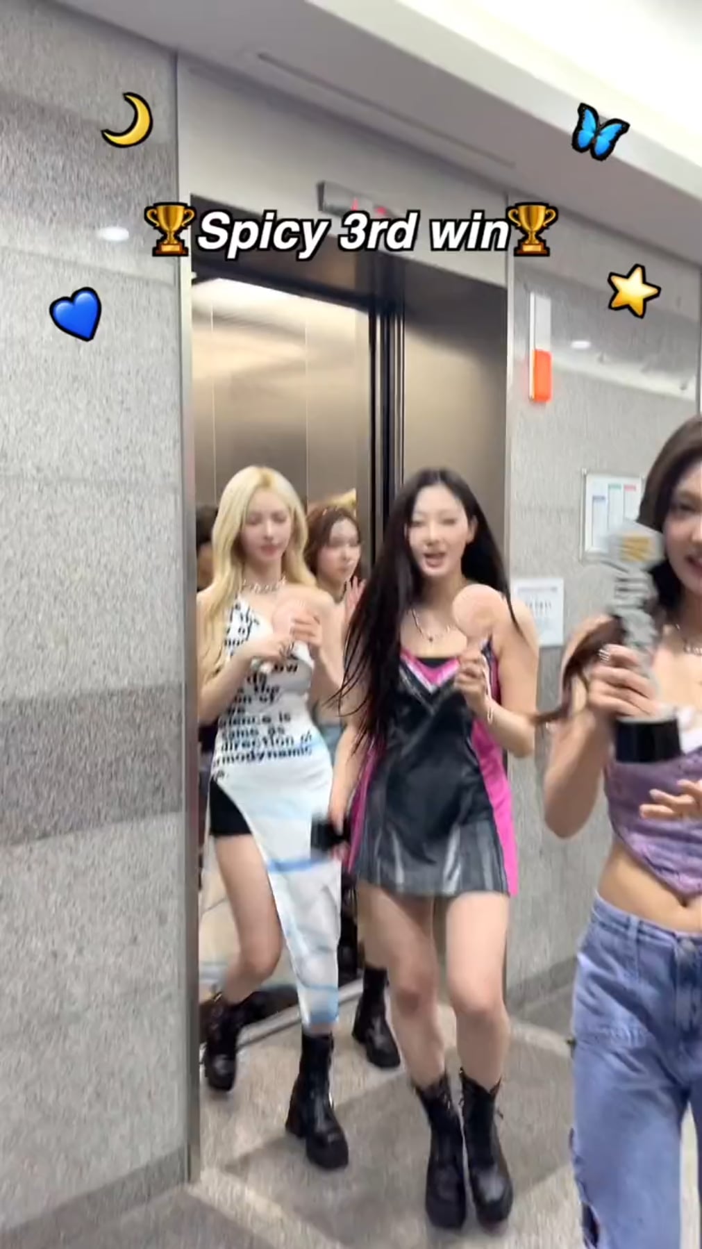 230520 aespa TikTok Update - Spicy 3rd Win