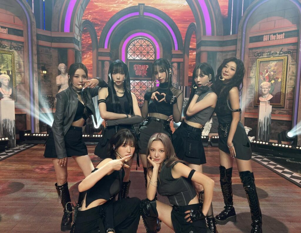 230120 Girls On Top Twitter Update with Karina and Winter