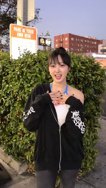 230820 aespa TikTok Update with Giselle - #GISELLE big girl making money 💸🖤