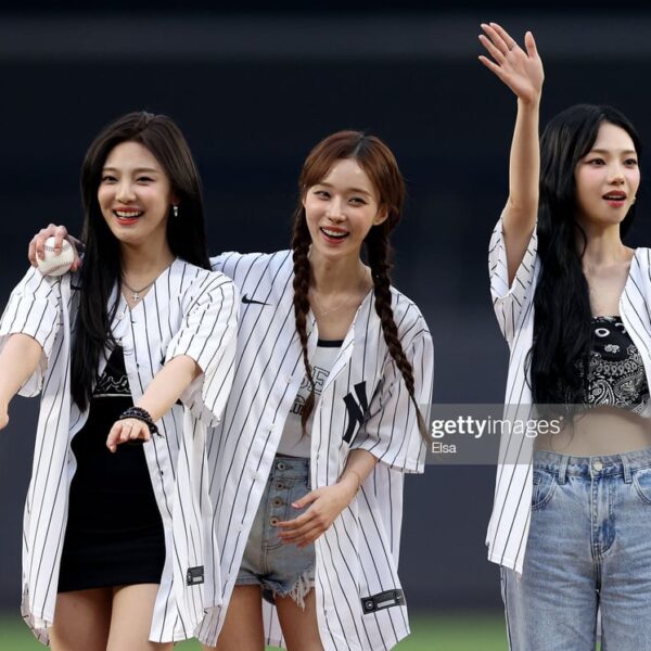 230608 aespa @ Yankee Stadium, NYC - Ceremonial first pitch for New York Yankees Game against Chicago White Sox (Press Photos)