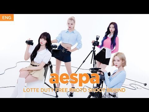 230331 aespa - LDF X aespa Photo Shoot Behind