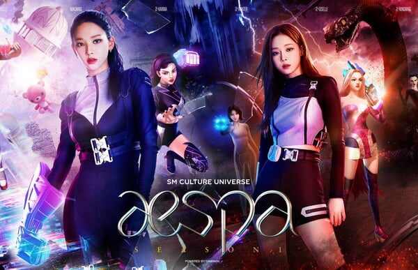 230221 aespa Twitter Update - SM CULTURE UNIVERSE - aespa Season 1 Poster