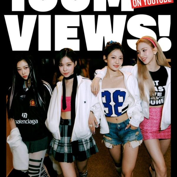 230802 aespa Twitter Update - aespa ‘Spicy’ hits 100M views! Thank you so much for your love and support❤️‍🔥