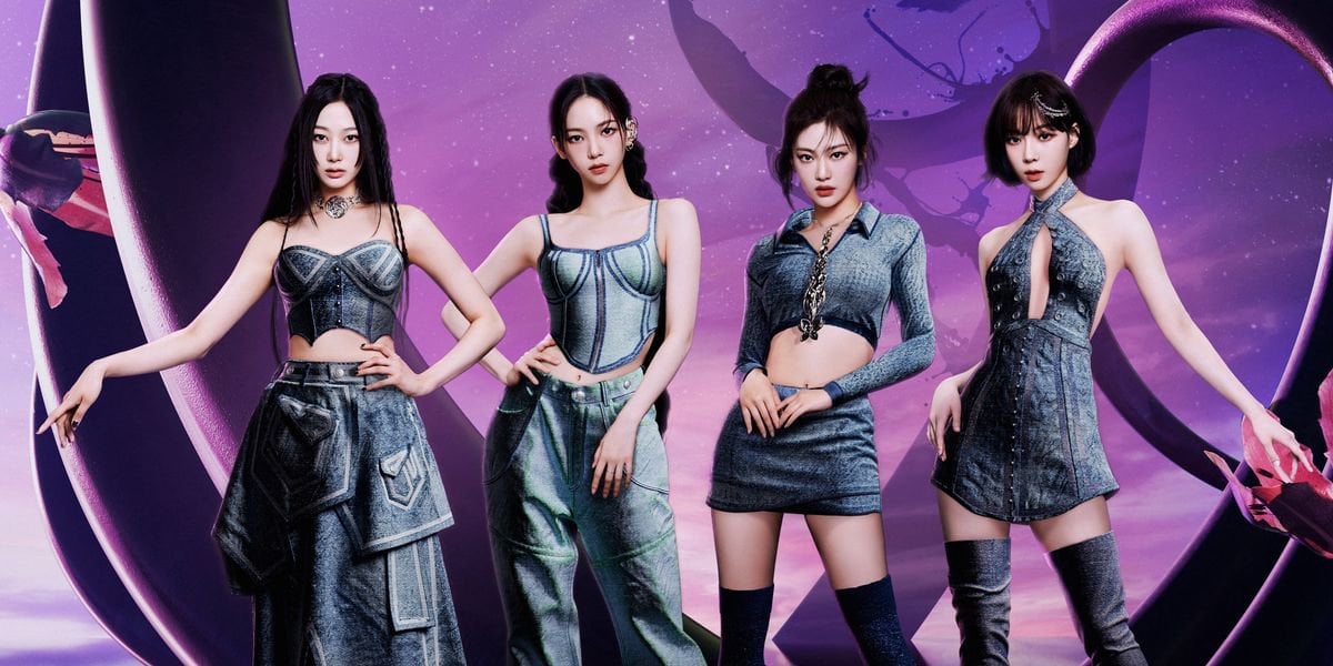 230227 Paper Magazine: Bask in aespa's Digital Glow