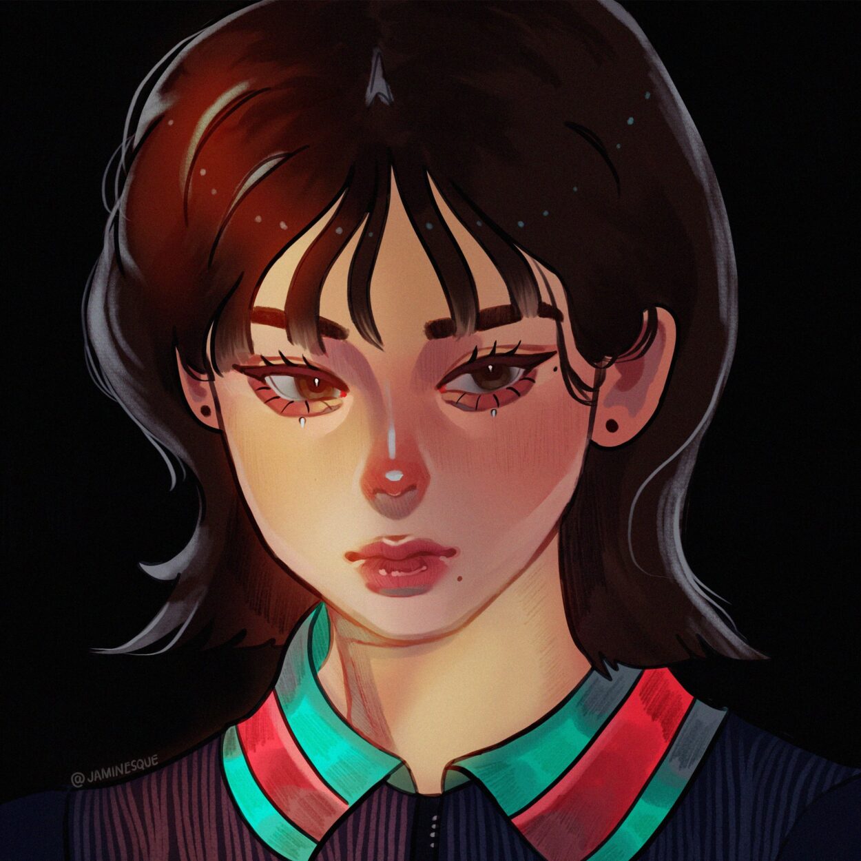 winter fanart by me! (@jaminesque)