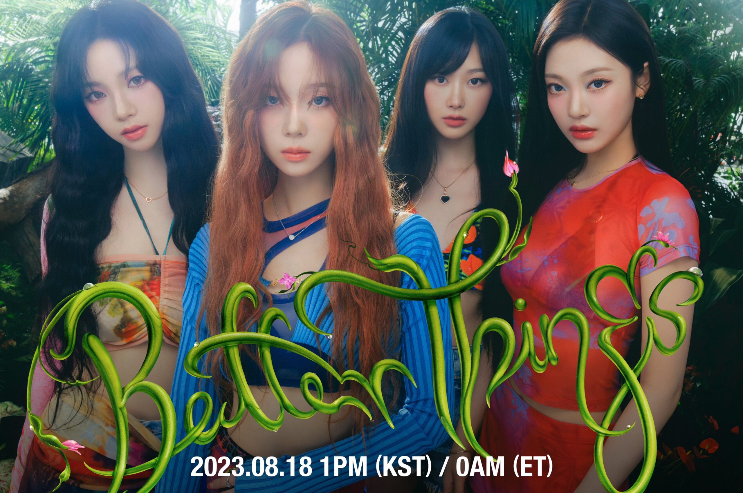 230818 aespa - Better Things (D-Day Poster)