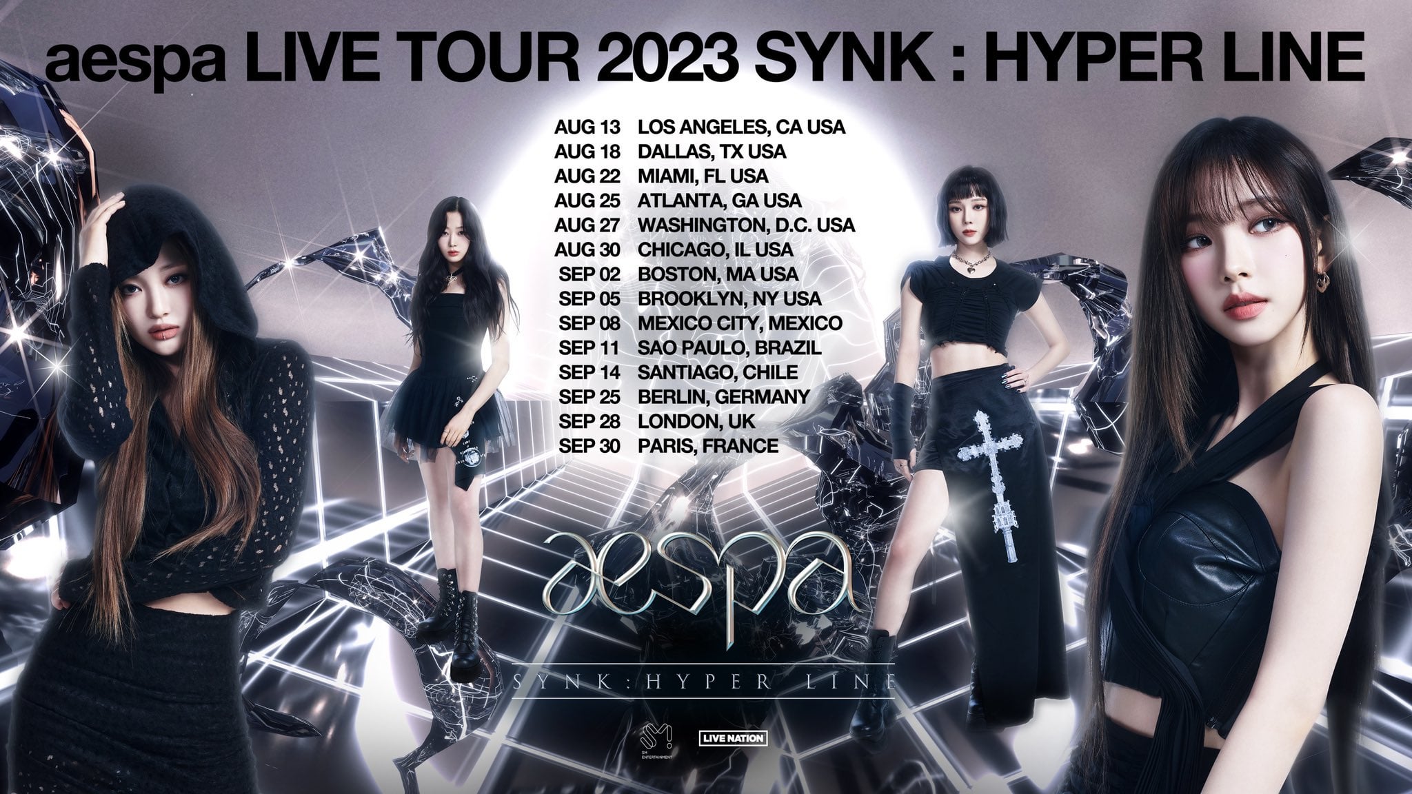 230519 aespa LIVE TOUR 2023 ‘SYNK : HYPER LINE’ Tour Announcement
