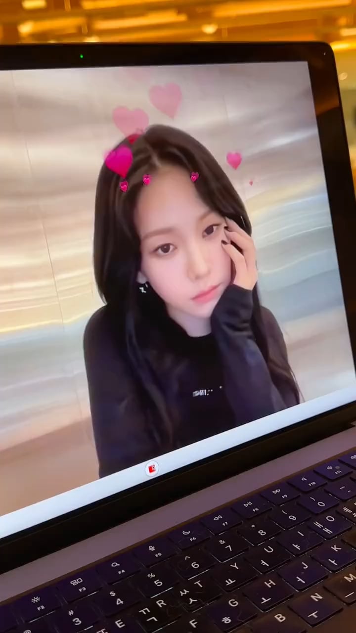230920 aespa TikTok Update with Karina & Ningning - MY pov 💙💻🦋