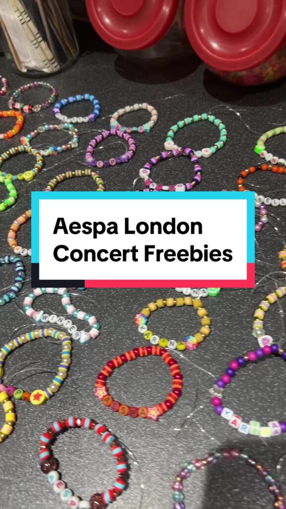 aespa London Freebies