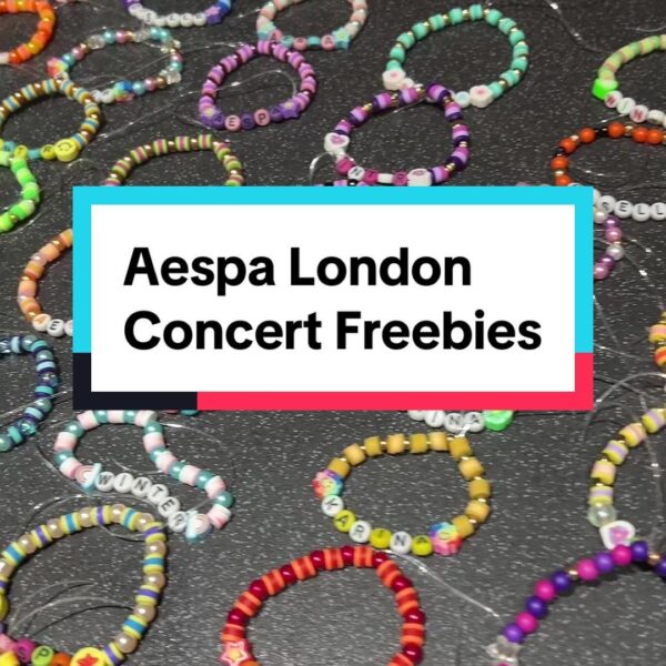aespa London Freebies