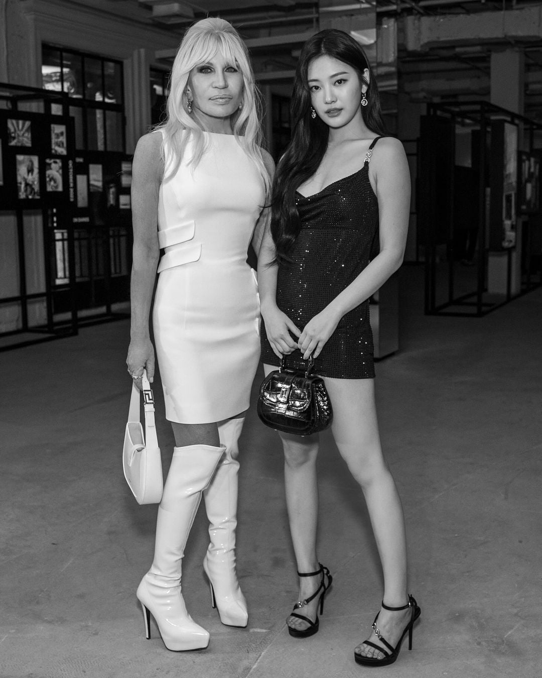 231019 Donatella Versace Instagram Update with Ningning