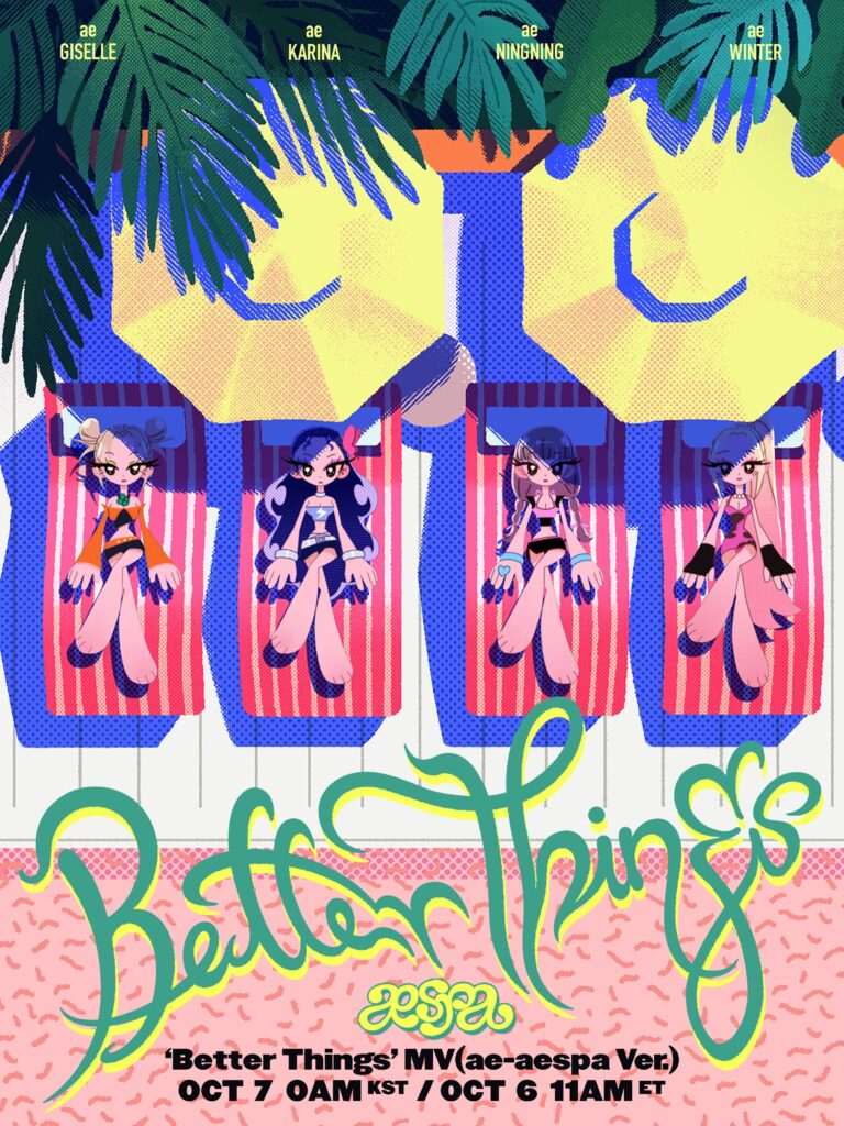 231006 aespa - Better Things (ae-aespa Ver. - MV Teaser Poster)