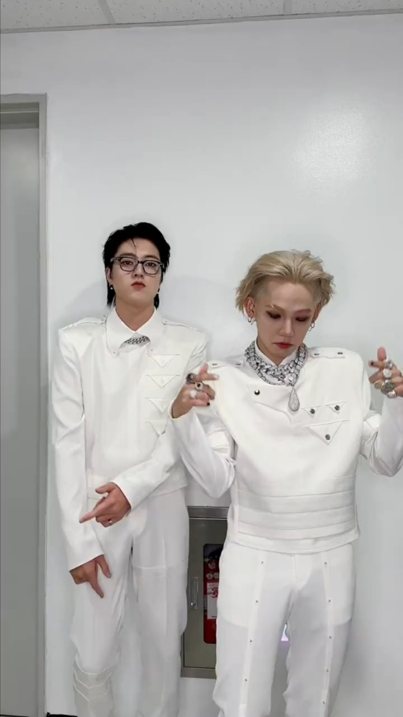 231013 aespa TikTok Update with Giselle & Winter - #BetterThingsChallenge 🪸🫧🐠 with TREASURE Choi Hyunsuk & Haruto