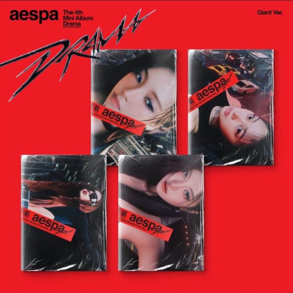 231027 aespa - The 4th Mini Album: Drama (Album Packaging Details)