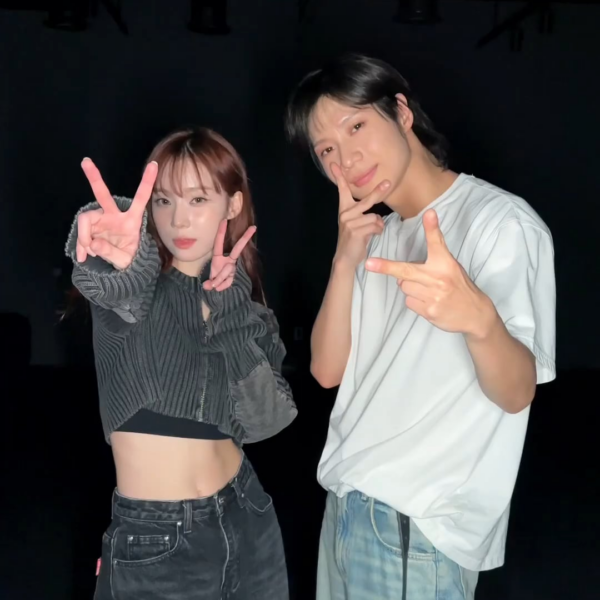 231031 SHINee TikTok Update with Winter - #Guilty_Challenge with Taemin