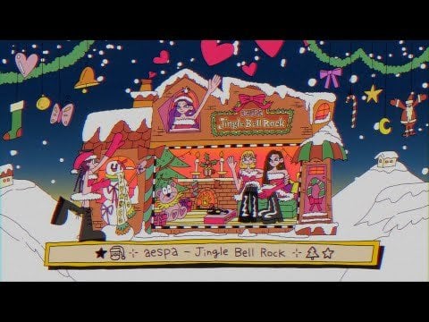 231124 aespa - Jingle Bell Rock (Lyric Video)