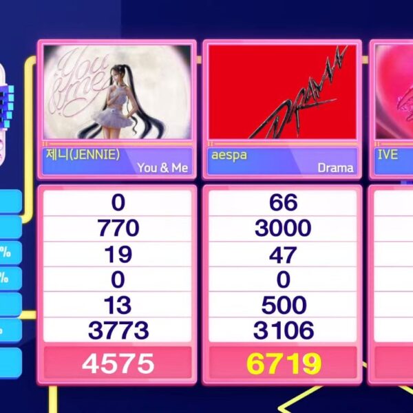 231126 aespa earns their first win for ‘Drama’ on SBS Inkigayo