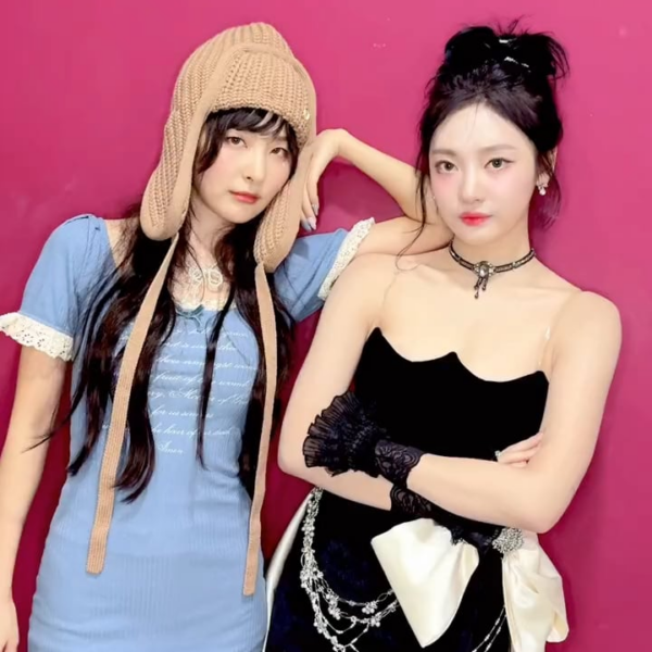 231119 aespa TikTok Update with Ningning - Don't bother blocking this with Red Velvet Seulgi 🐻🦋