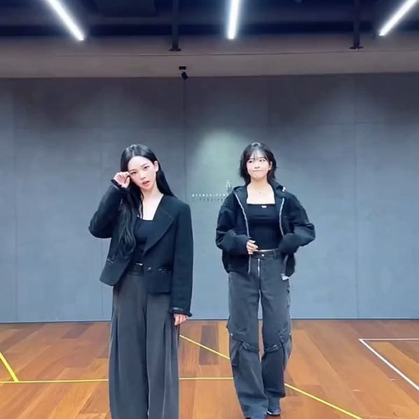 231110 IVE TikTok Update with Karina - Drama same meeting (Baddie Challenge with IVE An Yujin)