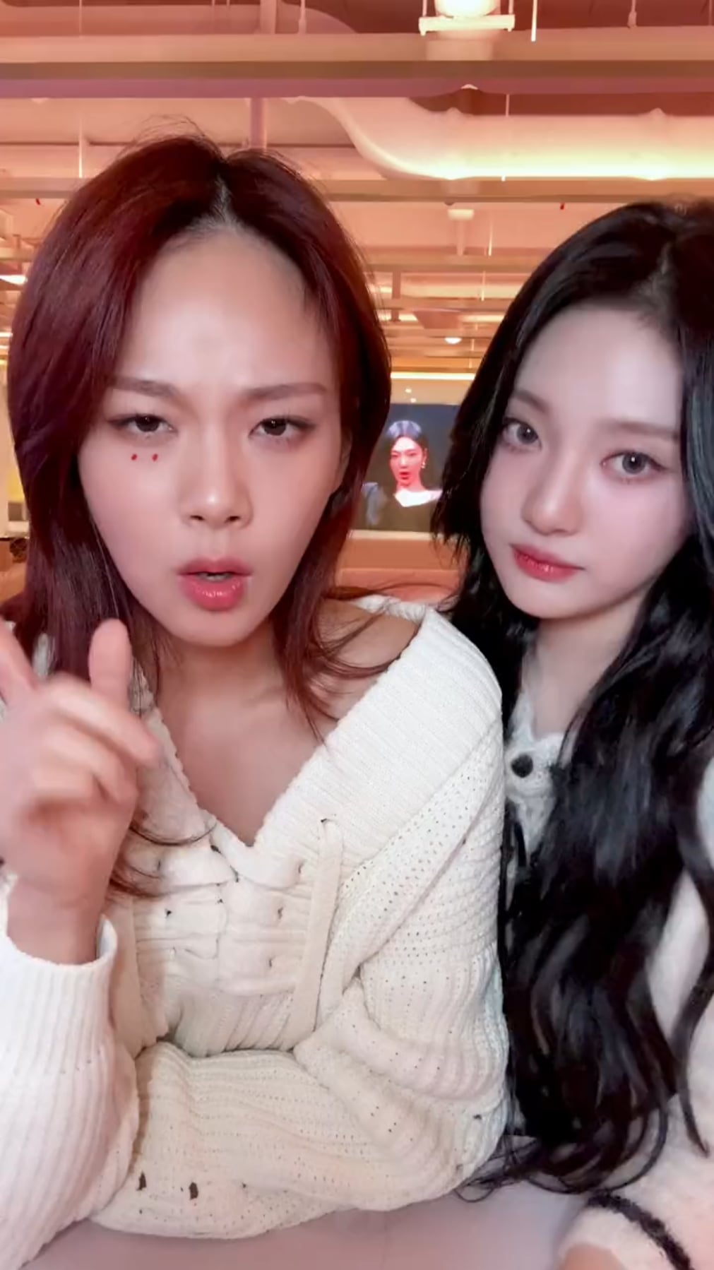 231123 aespa TikTok Update with Ningning - #ImtheDrama Oh my god 🤨 with Bibi