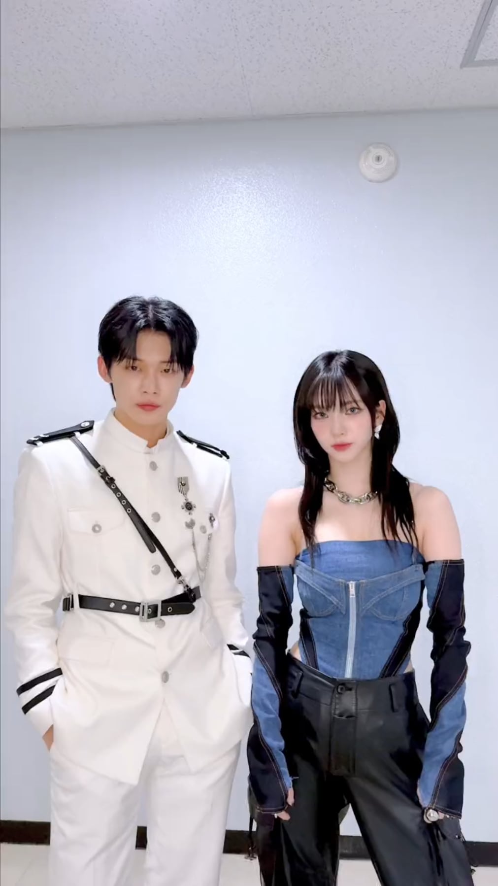 231114 aespa TikTok Update with Karina - Drama Challenge with TXT Yeonjun
