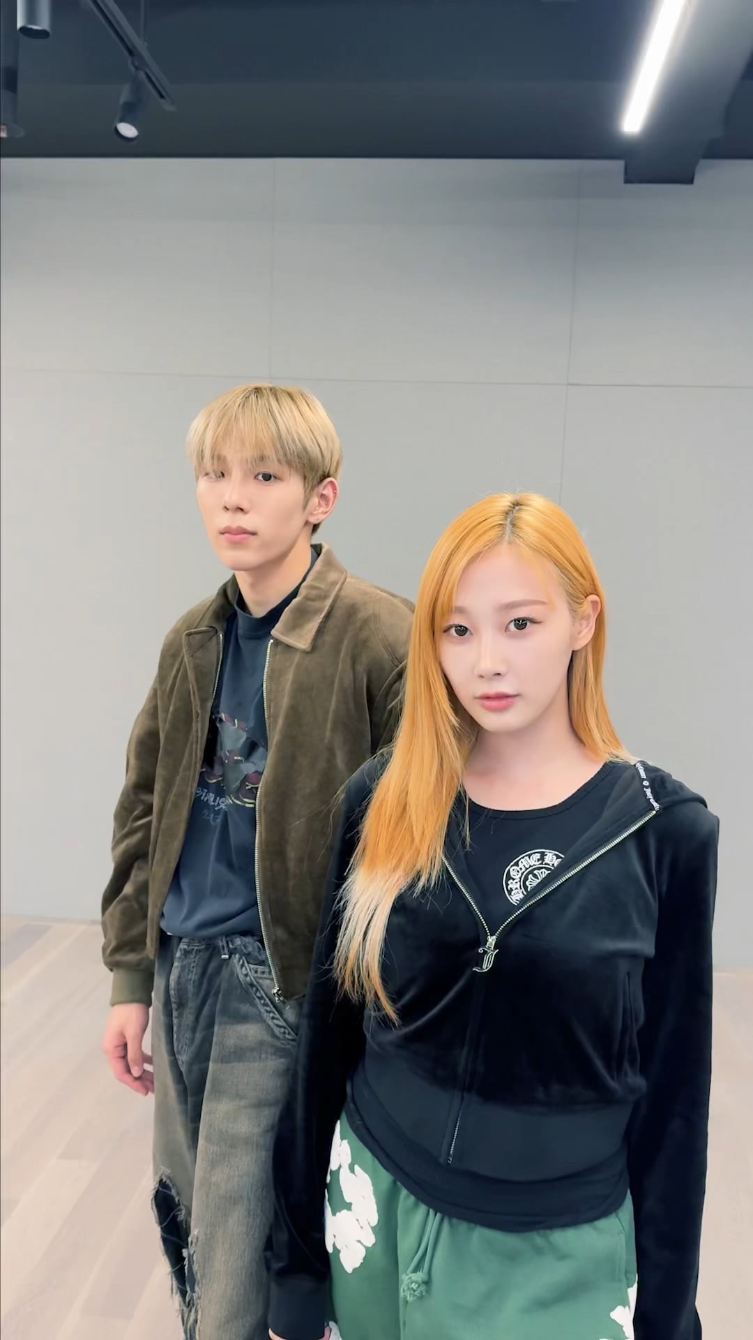 231126 aespa TikTok Update with Giselle - #ImtheDrama with Riize Shotaro 🧋🌙