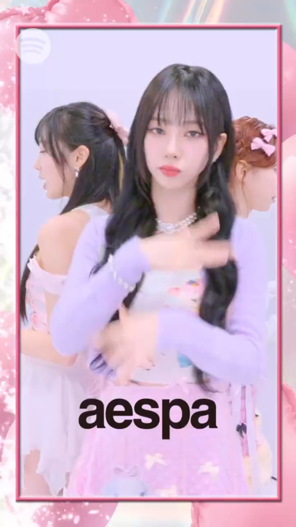 231110 SpotifyKpop Twitter Update with aespa