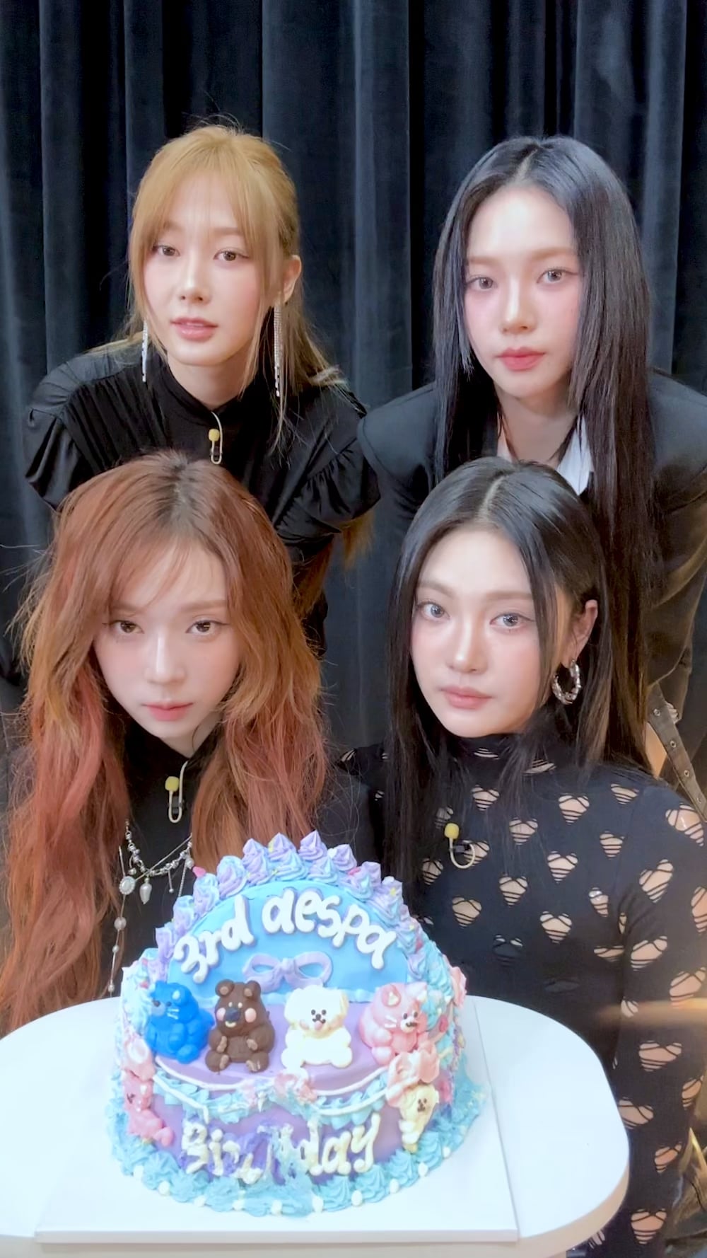 231117 aespa TikTok Update - 3𝓇𝒹 𝒶𝑒𝓈𝓅𝒶 ℬ𝒾𝓇𝓉𝒽𝒹𝒶𝓎✨ #FOR3VERwithaespa