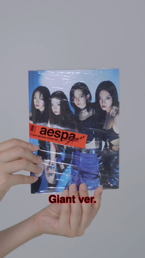 231109 aespa Twitter Update - exclusive versions preview