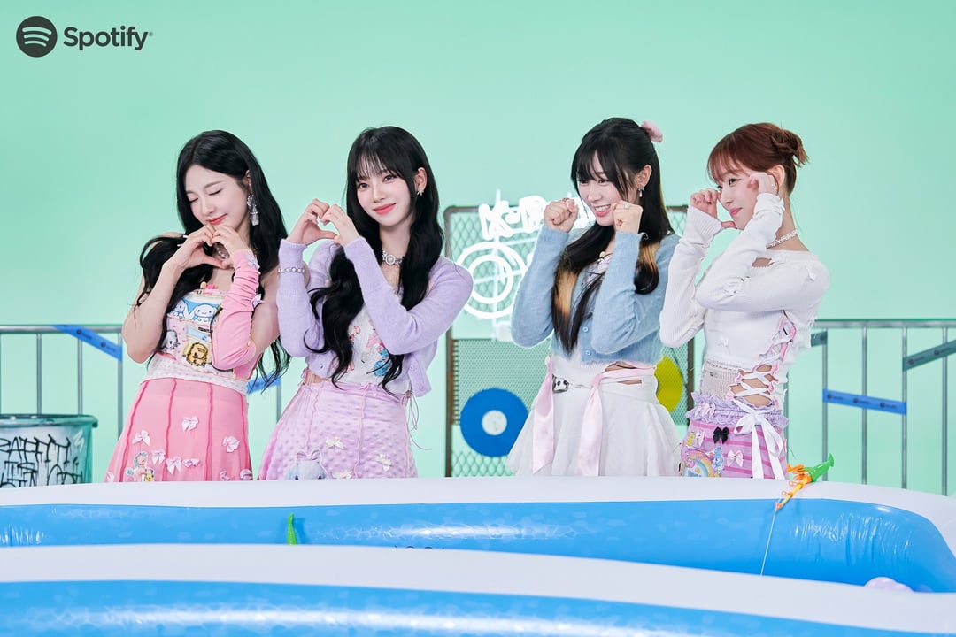 231112 SpotifyKpop Twitter Update with aespa