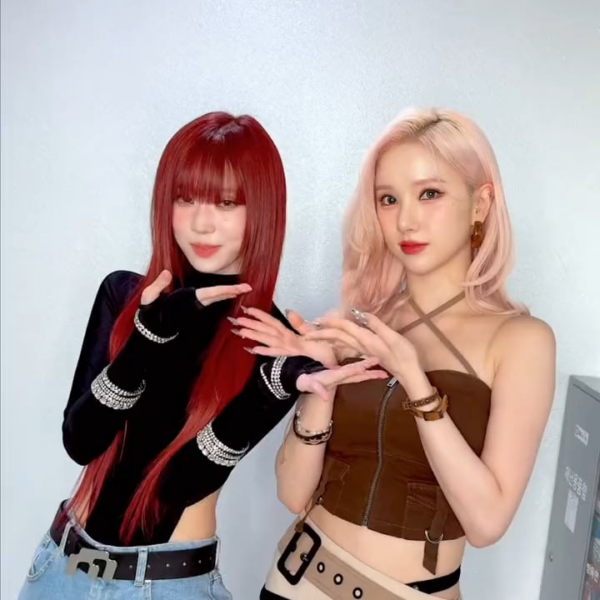 231113 aespa TikTok Update with Winter - #ImtheDrama with VIVIZ Eunha 🐰🐶