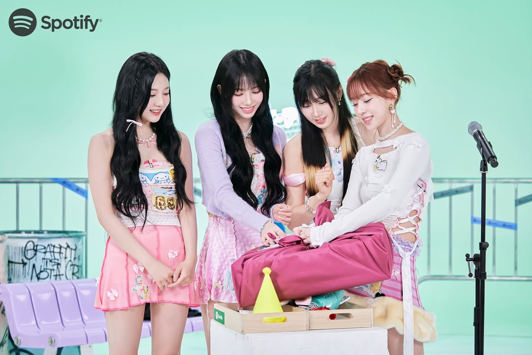 231114 SpotifyKpop Twitter Update with aespa