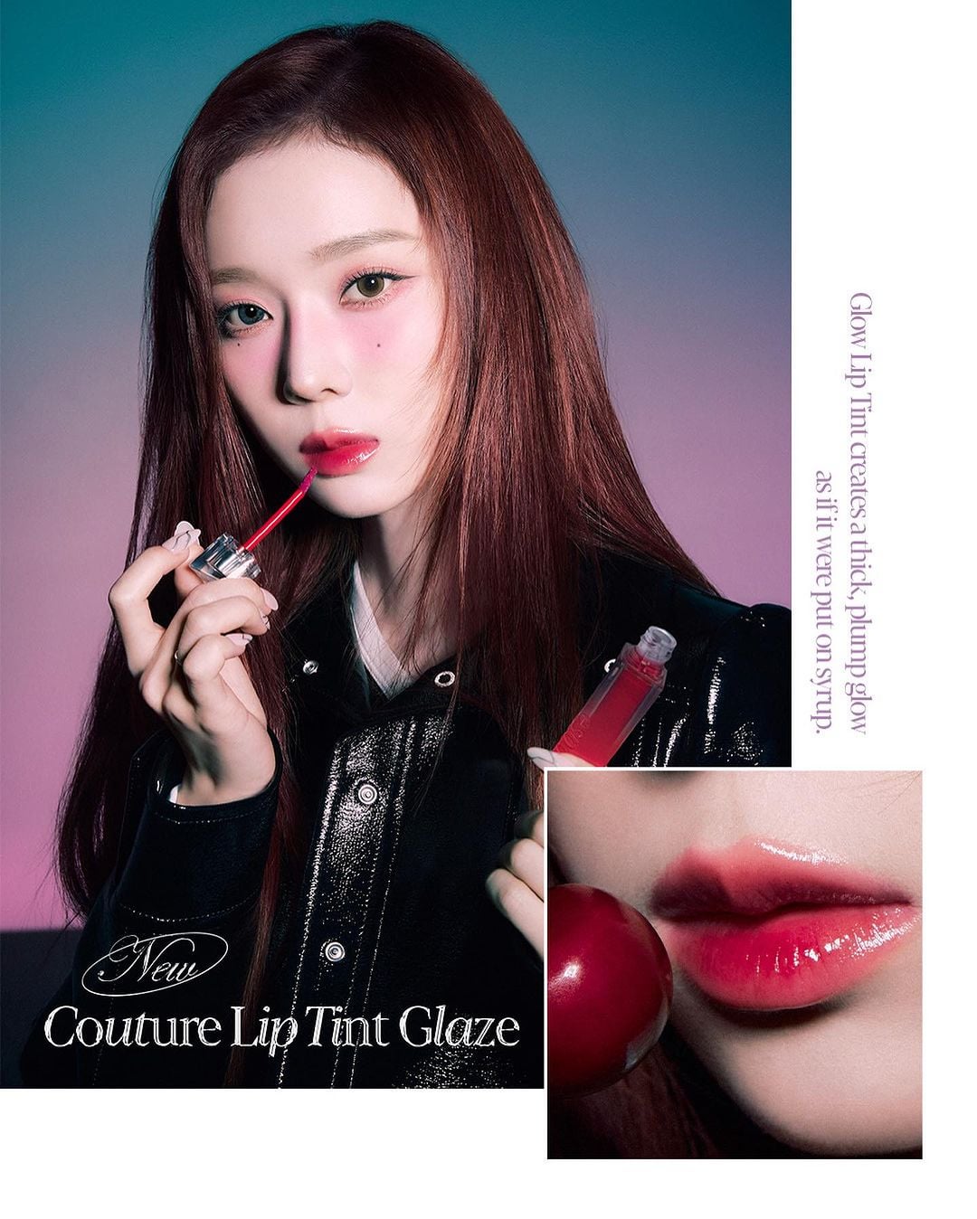 231220 Winter for espoir - Hushed Cherry Couture Lip Tint Glaze