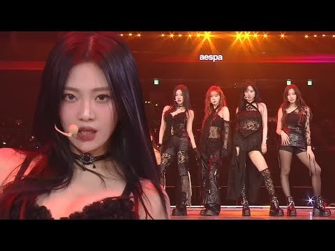 231225 aespa - MIROTIC (Orig. TVXQ!) @ 2023 SBS Gayo Daejeon