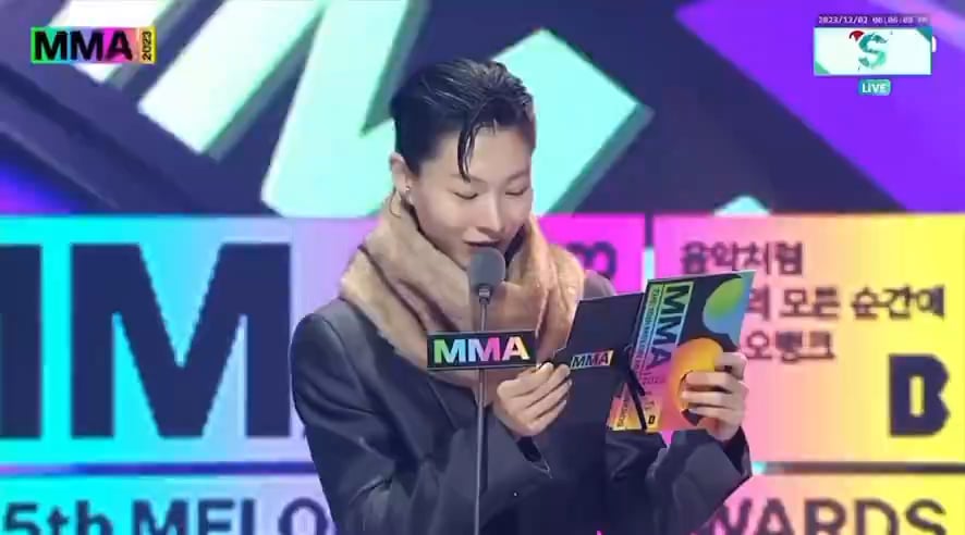231202 aespa have won ‘Best Performance - Female’ award at the Melon Music Awards 2023