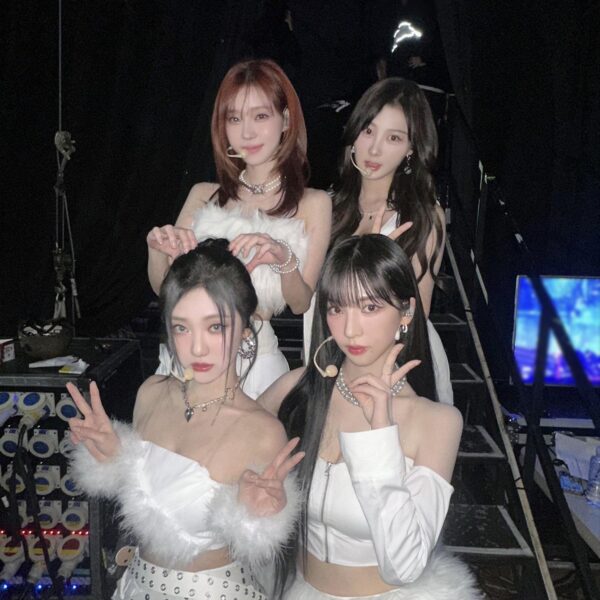 231211 aespa Twitter Update - K-Link Festival 🦢🤍