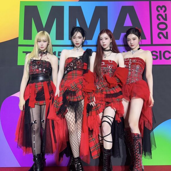 231202 aespa Twitter Update - Melon Music Awards 2023