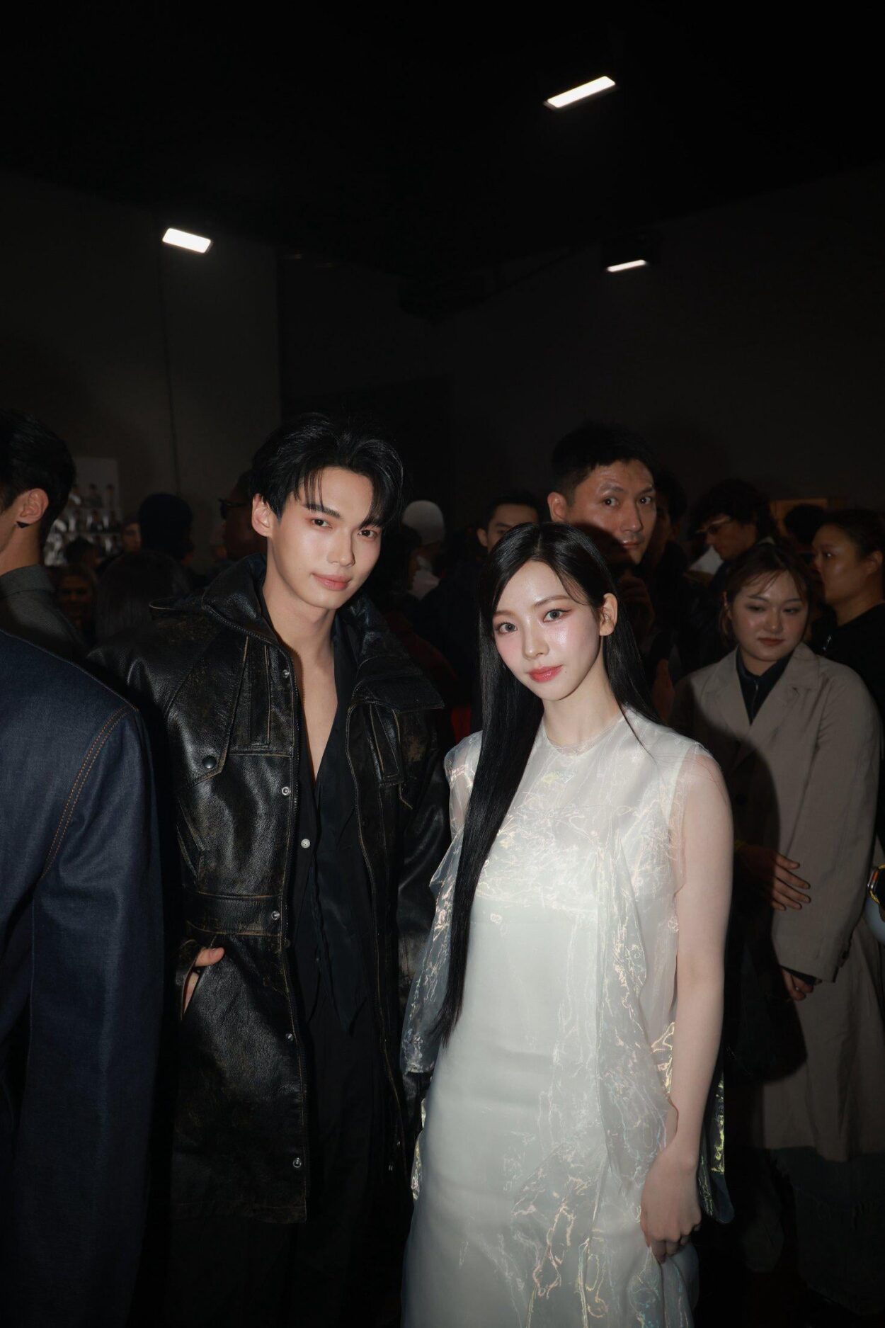 240114 GMMTV Twitter Update with Karina - Karina @ Prada FW24 Menswear Show (feat. Win Metawin)