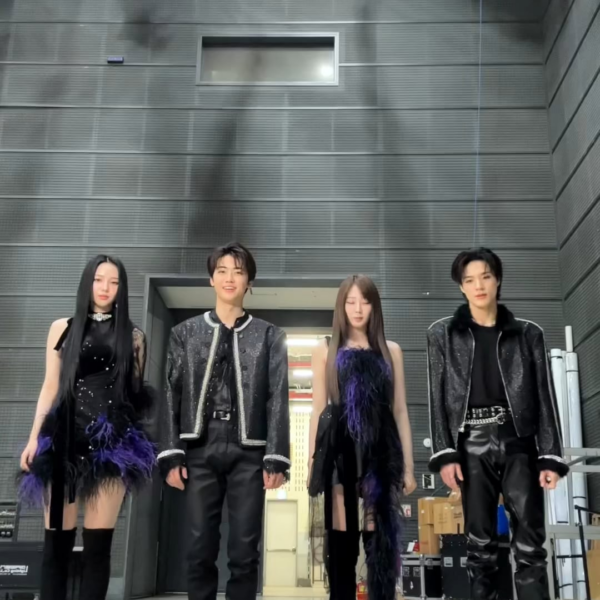 240102 NCT TikTok Update with Giselle & Karina - ˚⁎⁺˳✧༚⛧♬ (with NCT DREAM Jeno & Jaemin)