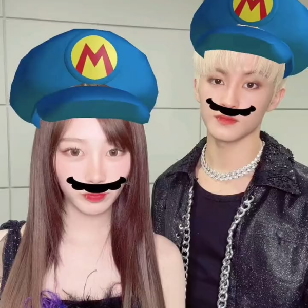 240104 NCT TikTok Update with Giselle - ✌🏻🪩ﾟ:･*･: (with NCT Mark)