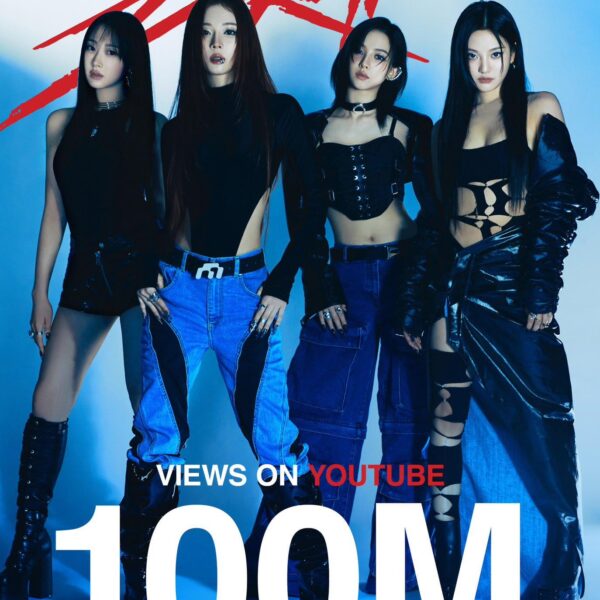 240210 aespa Twitter Update - 'Drama' MV hits 100M views! Thank you MY for your love and support 🎬