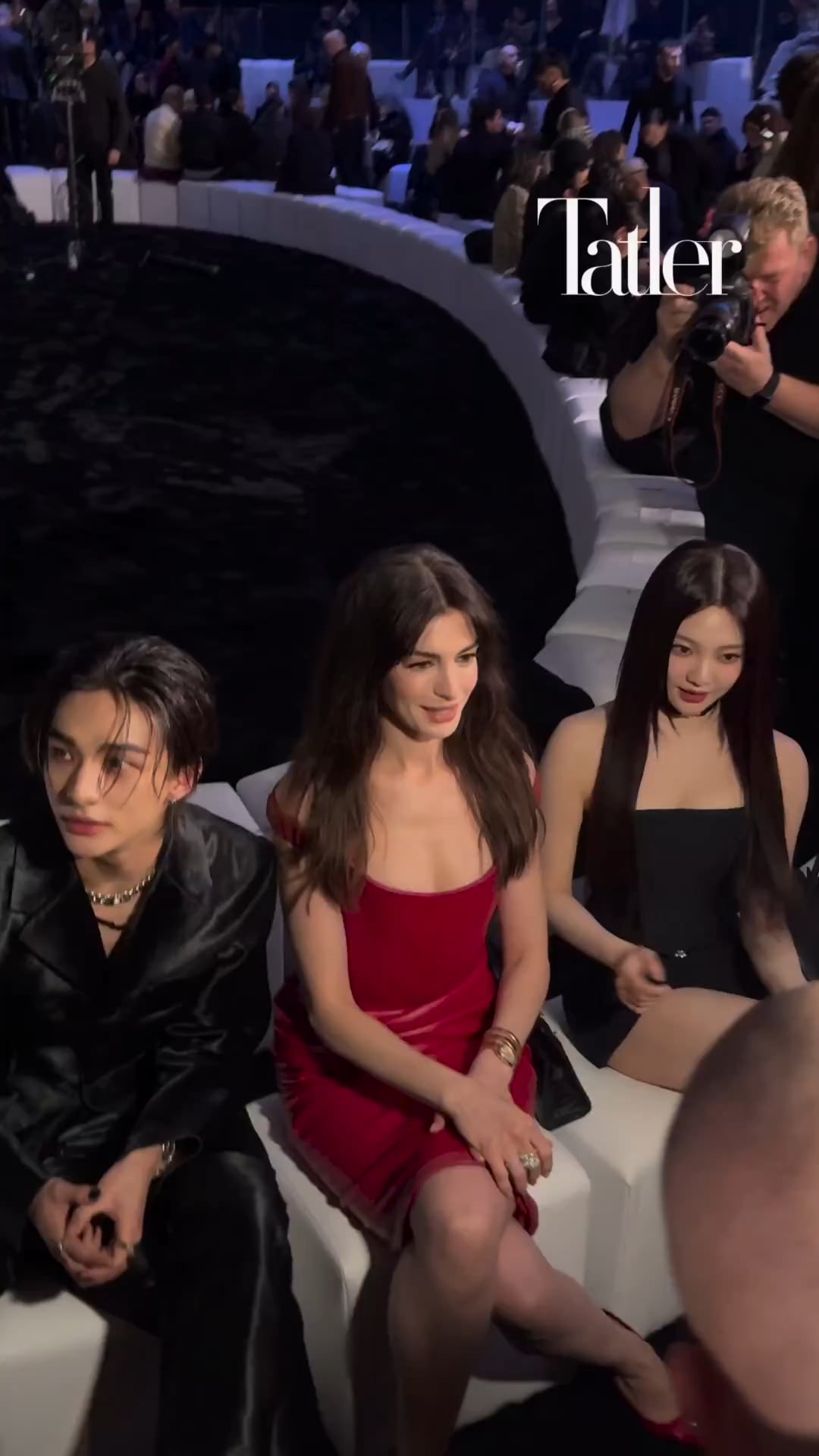 240224 Tatler Hong Kong Instagram Reels Update with Ningning, Anne Hathaway and Stray Kids' Hyunjin