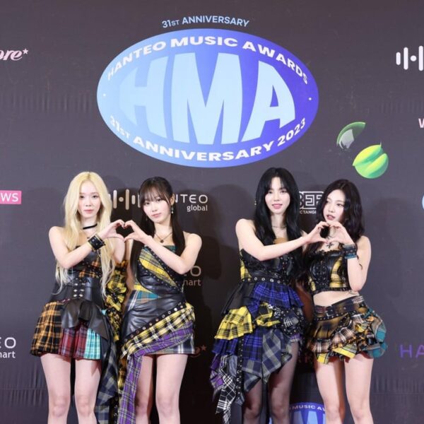 240218 Hanteo Music Awards Twitter Update With aespa - 31st Anniversary HMA 2023 Day 2 Red Carpet Photos