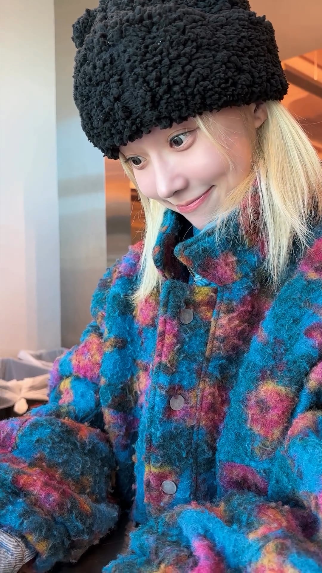 240329 aespa Instagram Reels Update with Winter - bow 🐶 wow