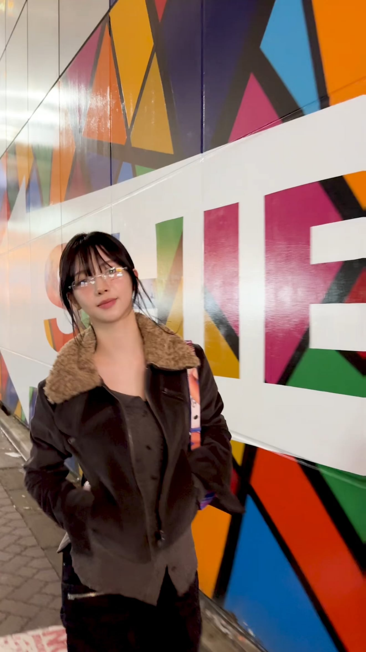 240323 aespa TikTok Update with Karina - the next station is #SHIBUYA