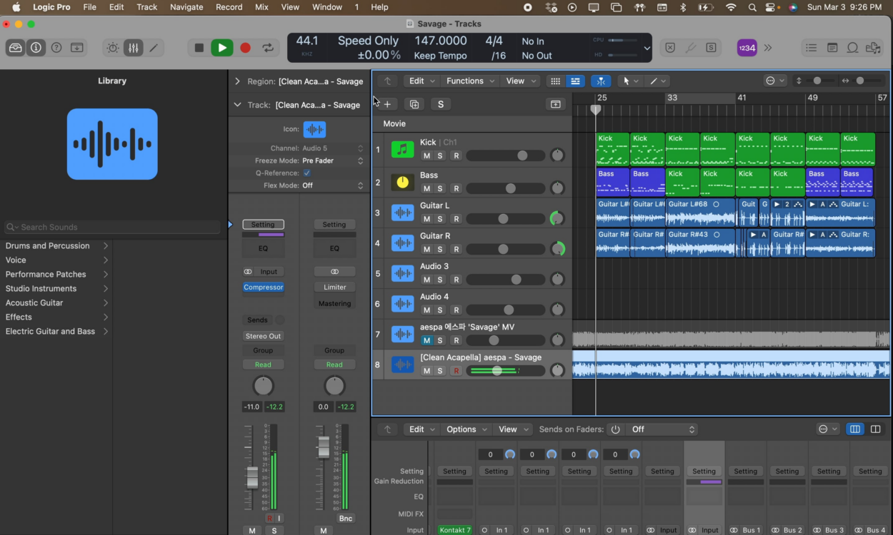 I swear aespa songs make the best metal songs
