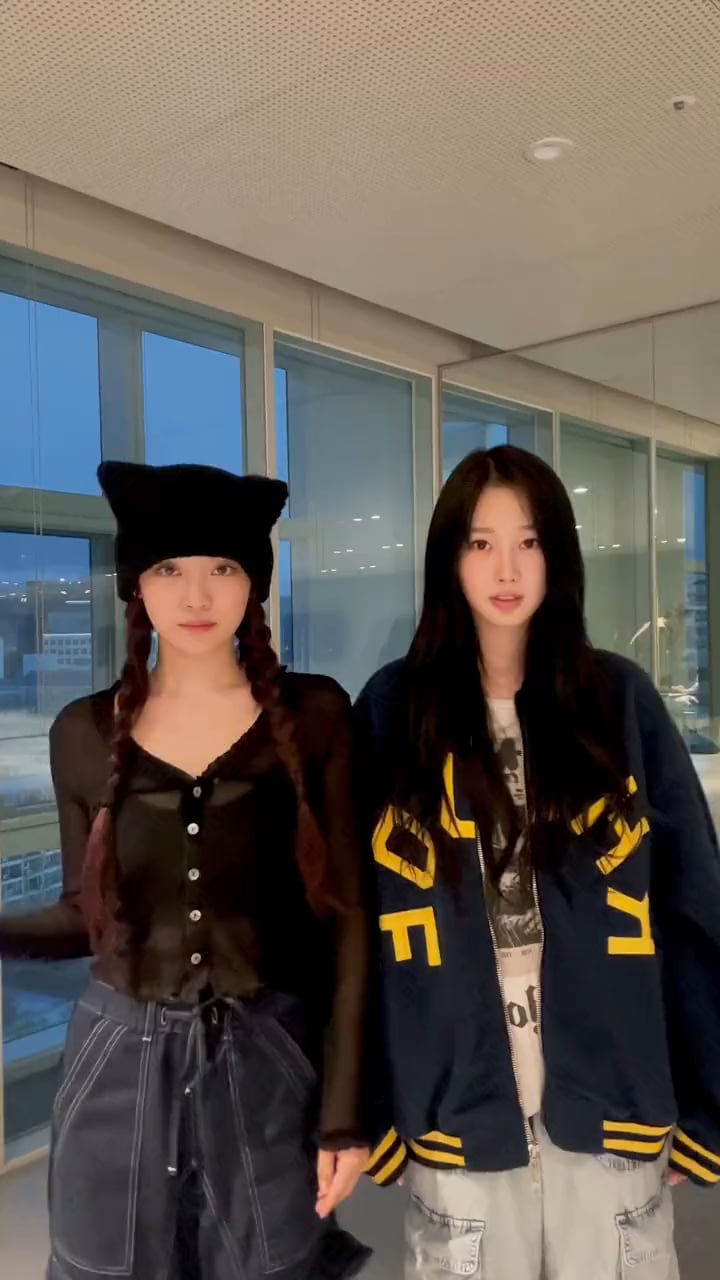 240327 aespa TikTok Update with Giselle and Ningning - 📞 why you keep callin'? 🔥